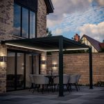 Como Wall Mounted Aluminium Pergola - Image 1