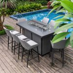 Regal 8 Seat Fire Pit Bar Set