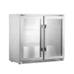 HCK C2-AF Double Glass Door Outdoor Under-Counter Cooler