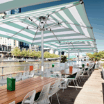 3.5m x 2.3m Commercial Parasol - Centre Post