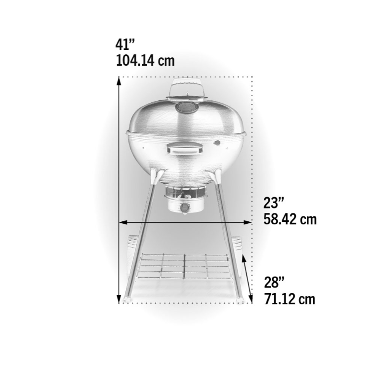 Charcoal Kettle NK22K-LEG2 - Image 5