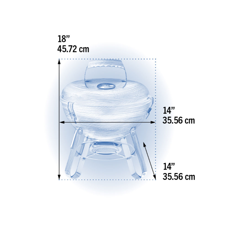 Charcoal Kettle NK14K-LEG2 - Image 5